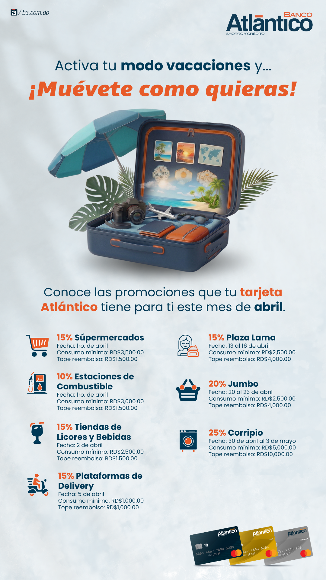 Promoción Tarjeta de Crédito Marzo 2026